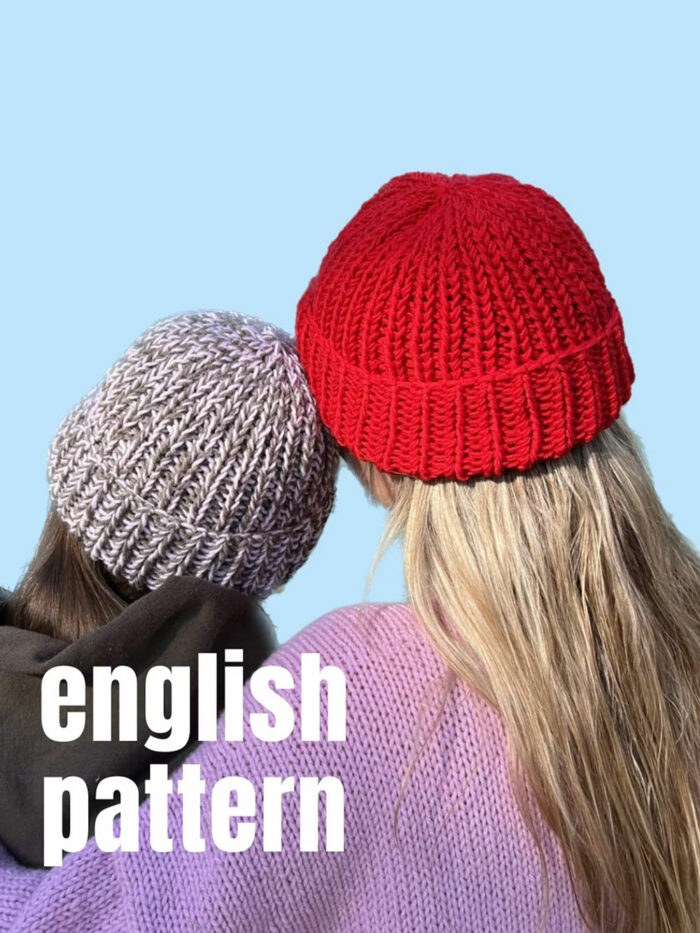 Knitting pattern hat "MerinoMATS" ENGLISH