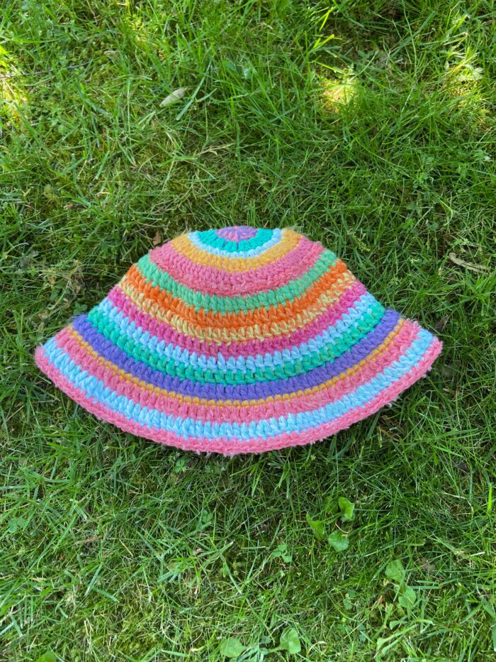 Crochet pattern hat "fuzzyscraphat" ENGLISH - Image 4