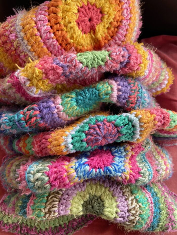 Crochet pattern hat "fuzzyscraphat" ENGLISH - Image 7