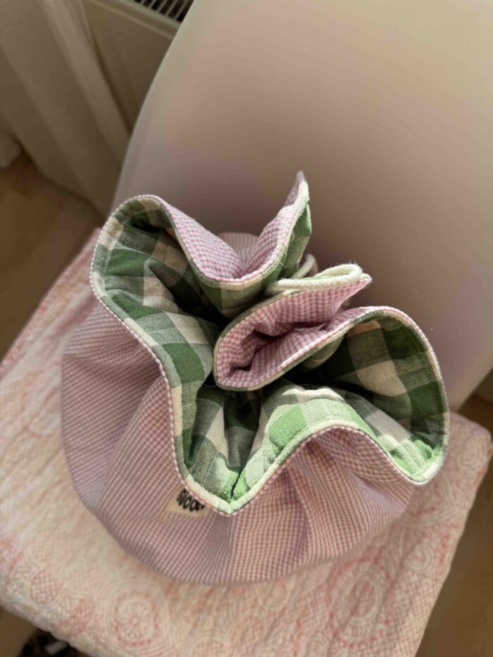 Project bag green checkered - Image 2