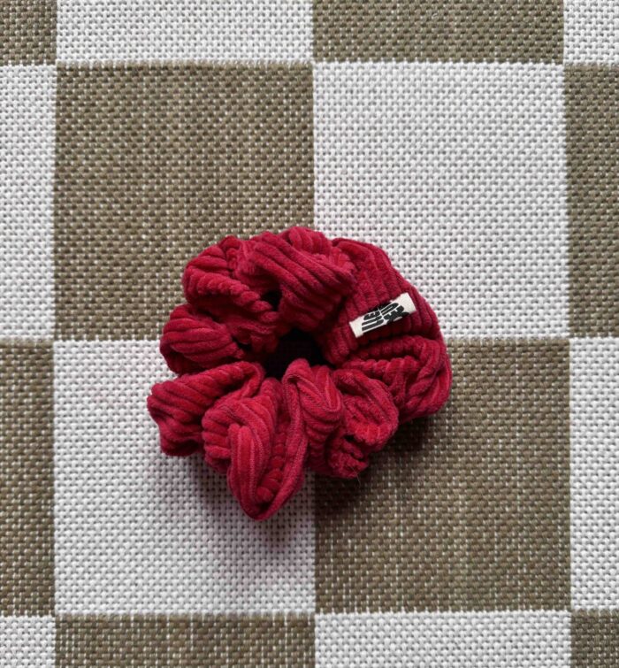 Cord Scrunchie "Noelle" - Image 3