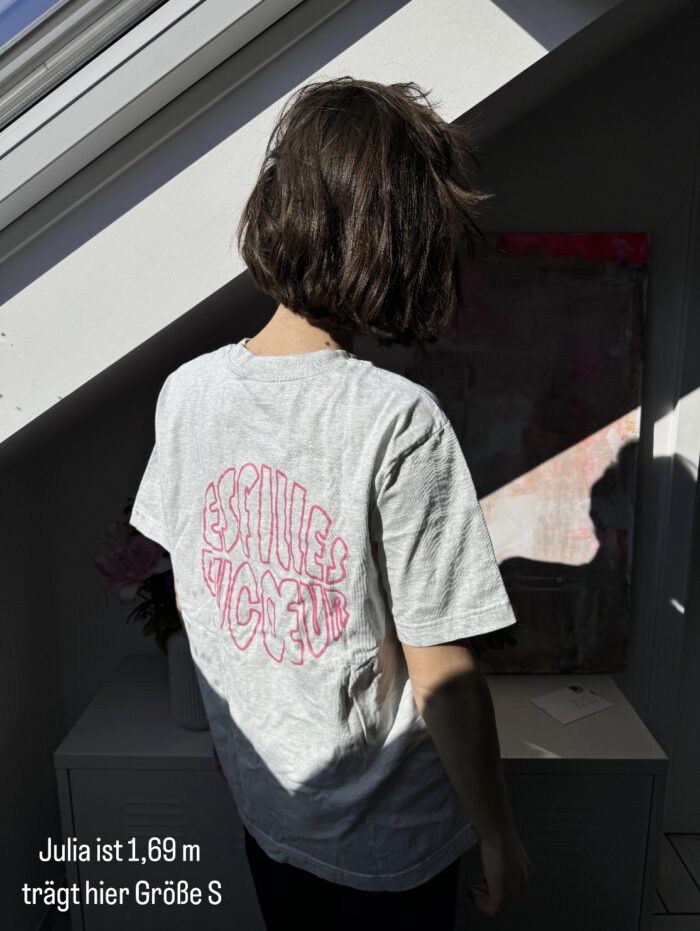 Backprint T-Shirt mit Logo – Bild 11