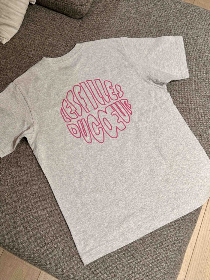 Backprint T-Shirt mit Logo – Bild 2