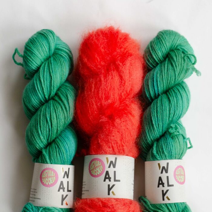 Knit Kit FLUFFY STRIPE SLIPOVER - Image 9