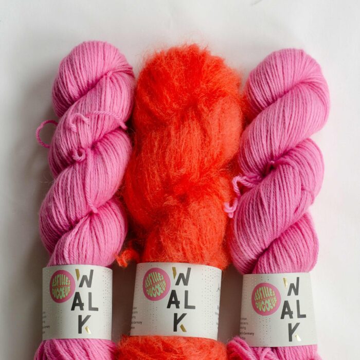 Knit Kit FLUFFY STRIPE SLIPOVER - Image 12