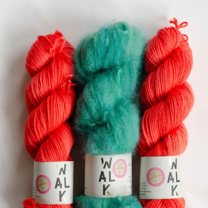 Knit Kit FLUFFY STRIPE SLIPOVER - Image 8