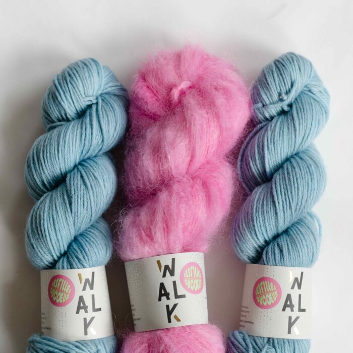 Knit Kit FLUFFY STRIPE SLIPOVER - Image 4