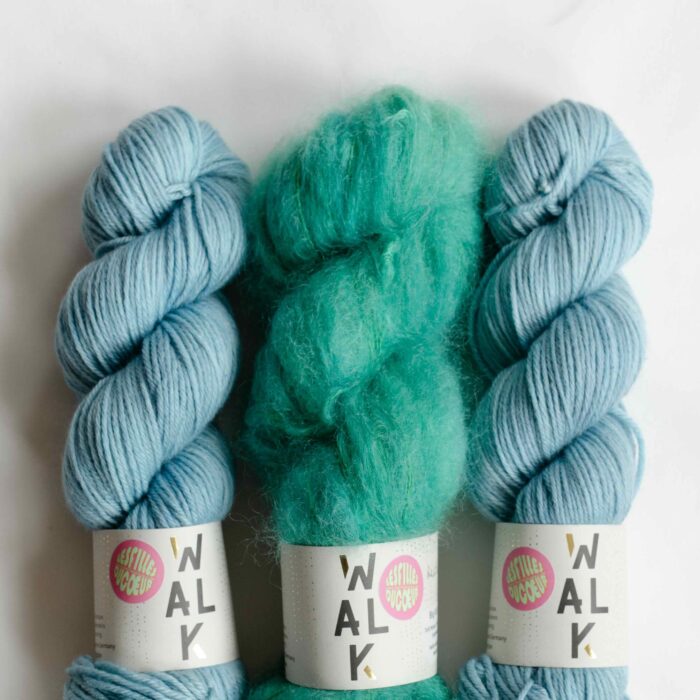 Knit Kit FLUFFY STRIPE SLIPOVER - Image 5