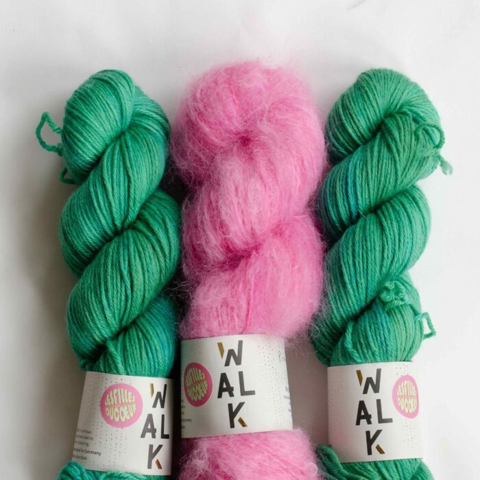 Knit Kit FLUFFY STRIPE SLIPOVER - Image 11