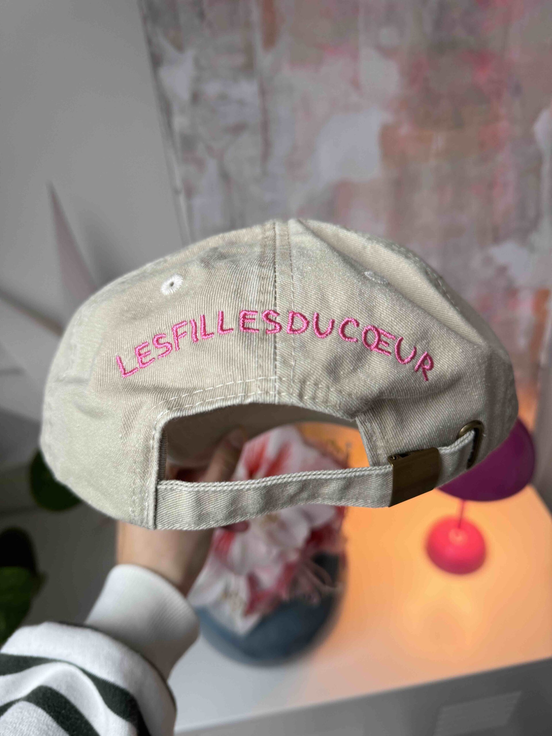 Bestickte Schildkappe "Rechts wird nur gestrickt" – Bild 3